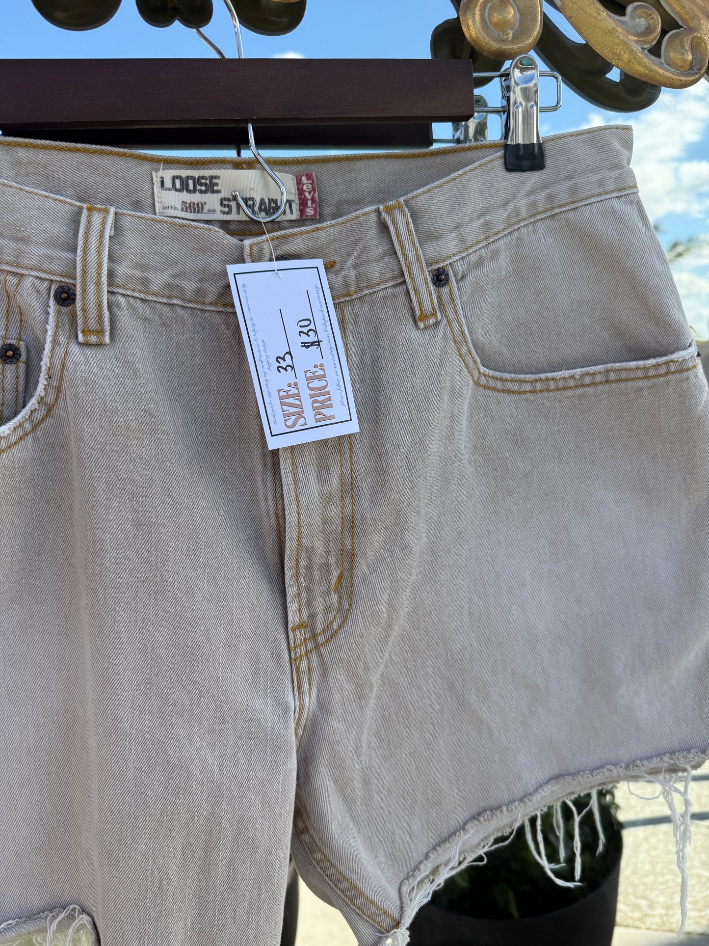 Levi 569 Shorts - 33