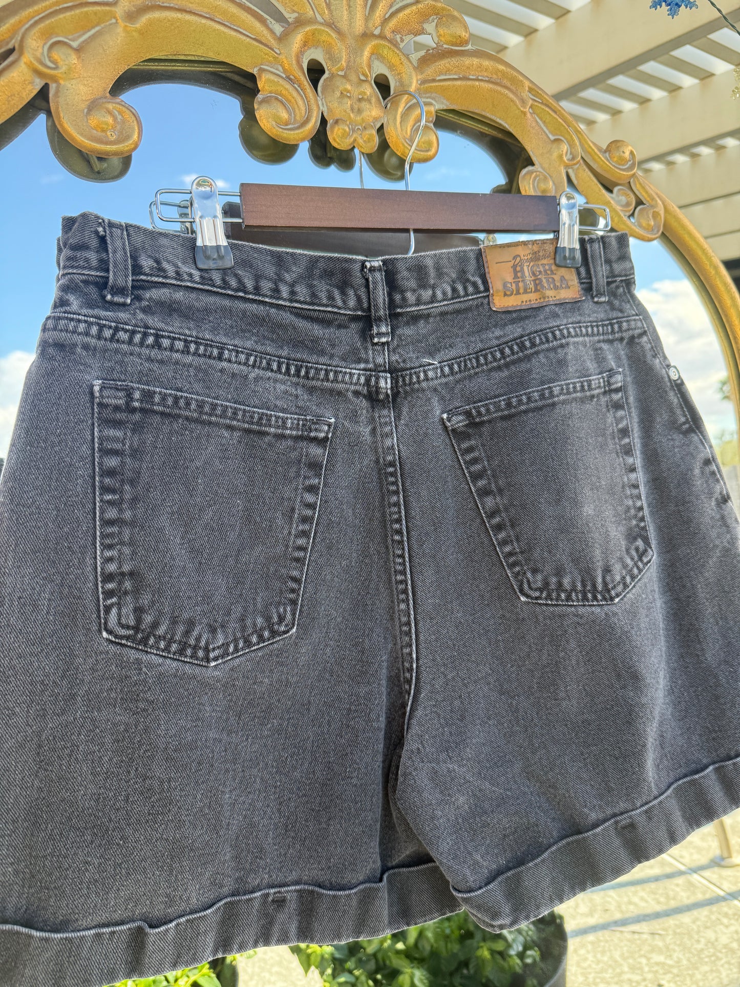 Vintage Dungaree Shorts - 31