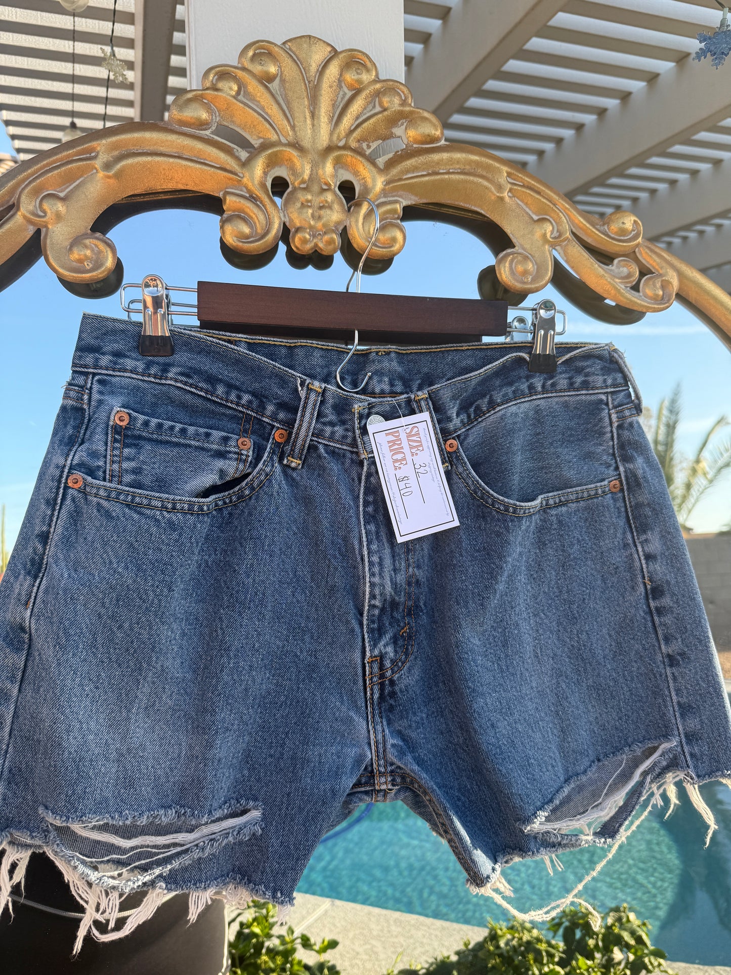 Vintage Levi 505 Shorts - 32