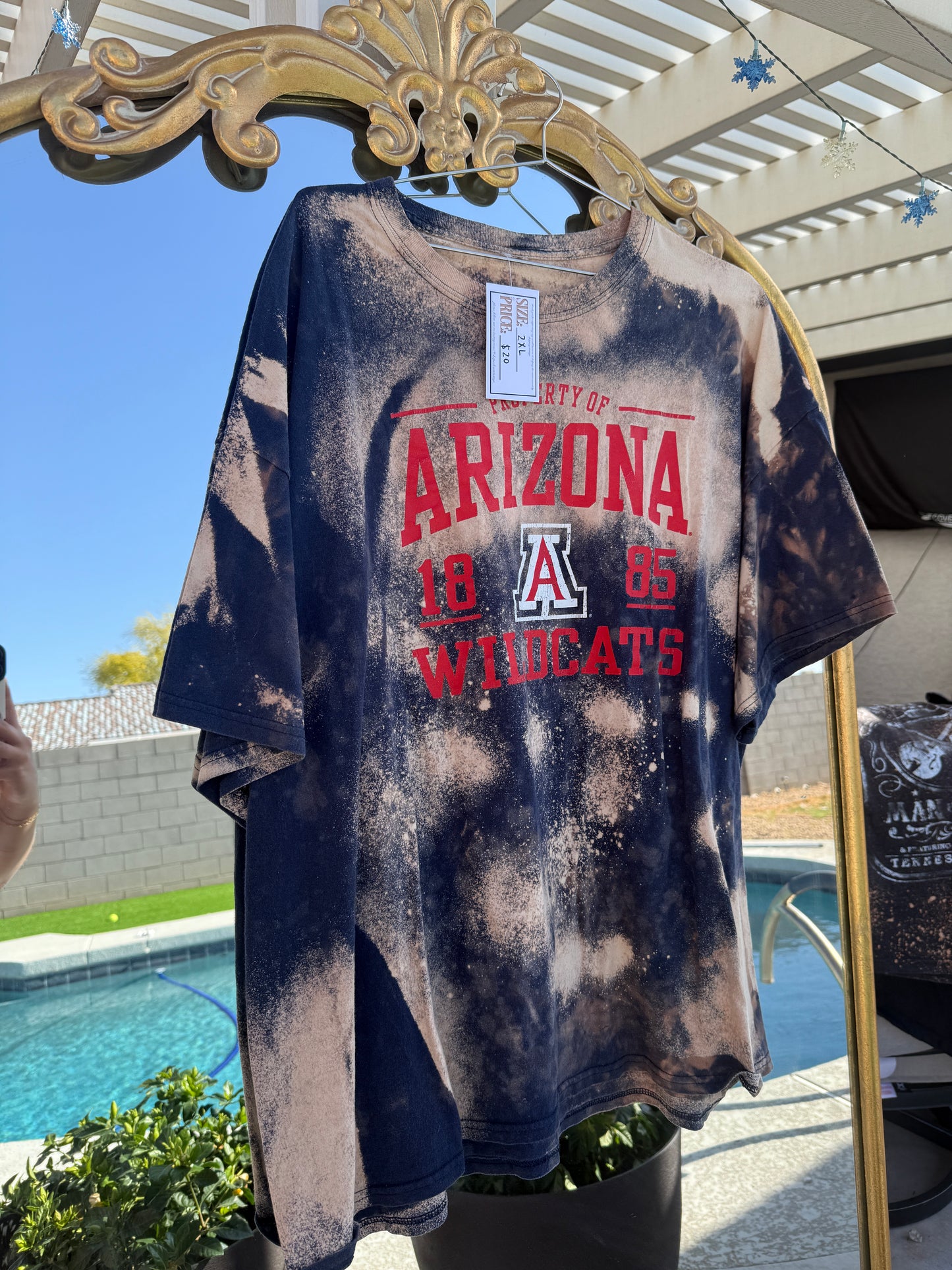 University of Arizona Bleach Tee