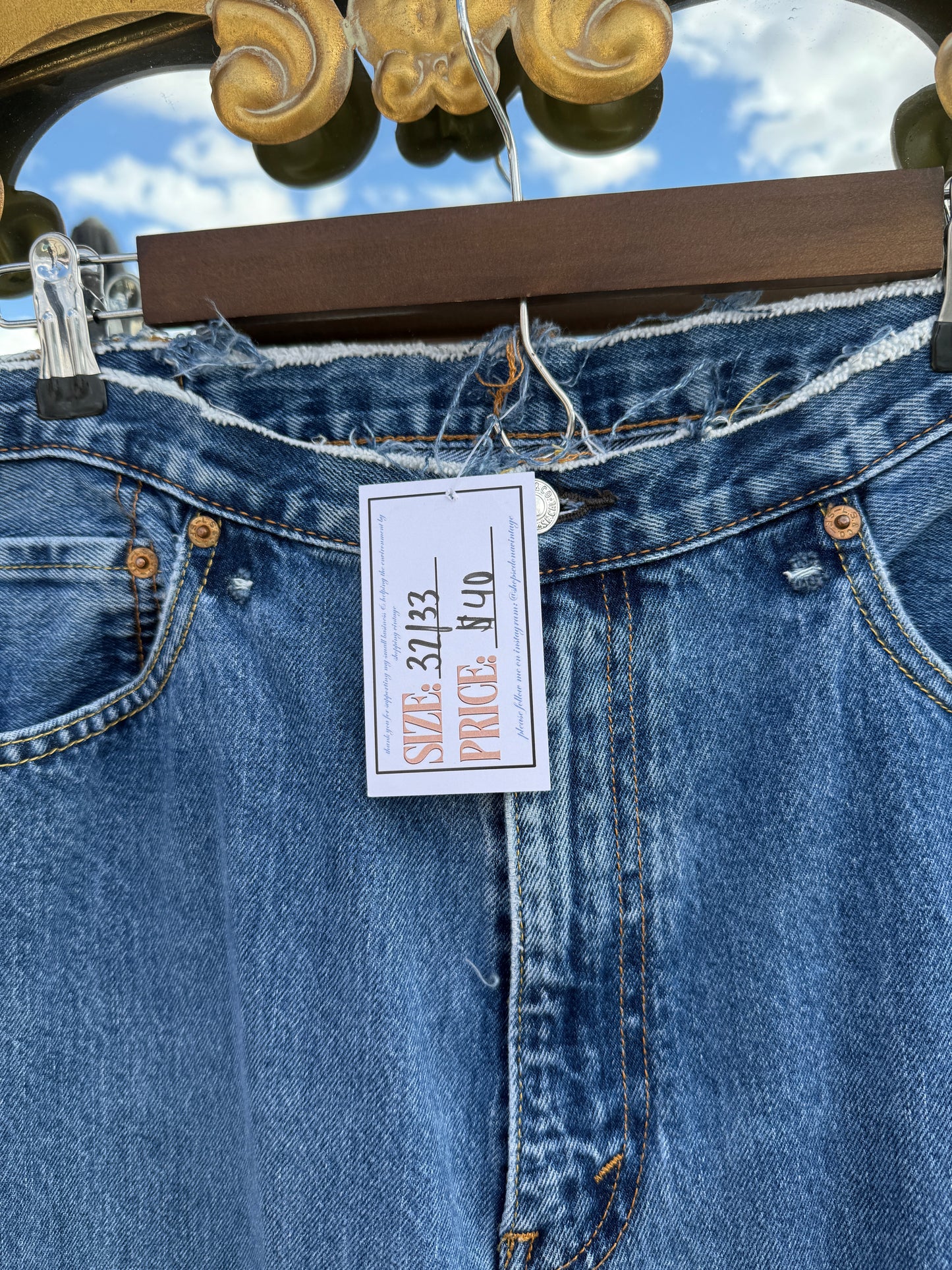 Vintage 550 Levi Jeans - 32/33