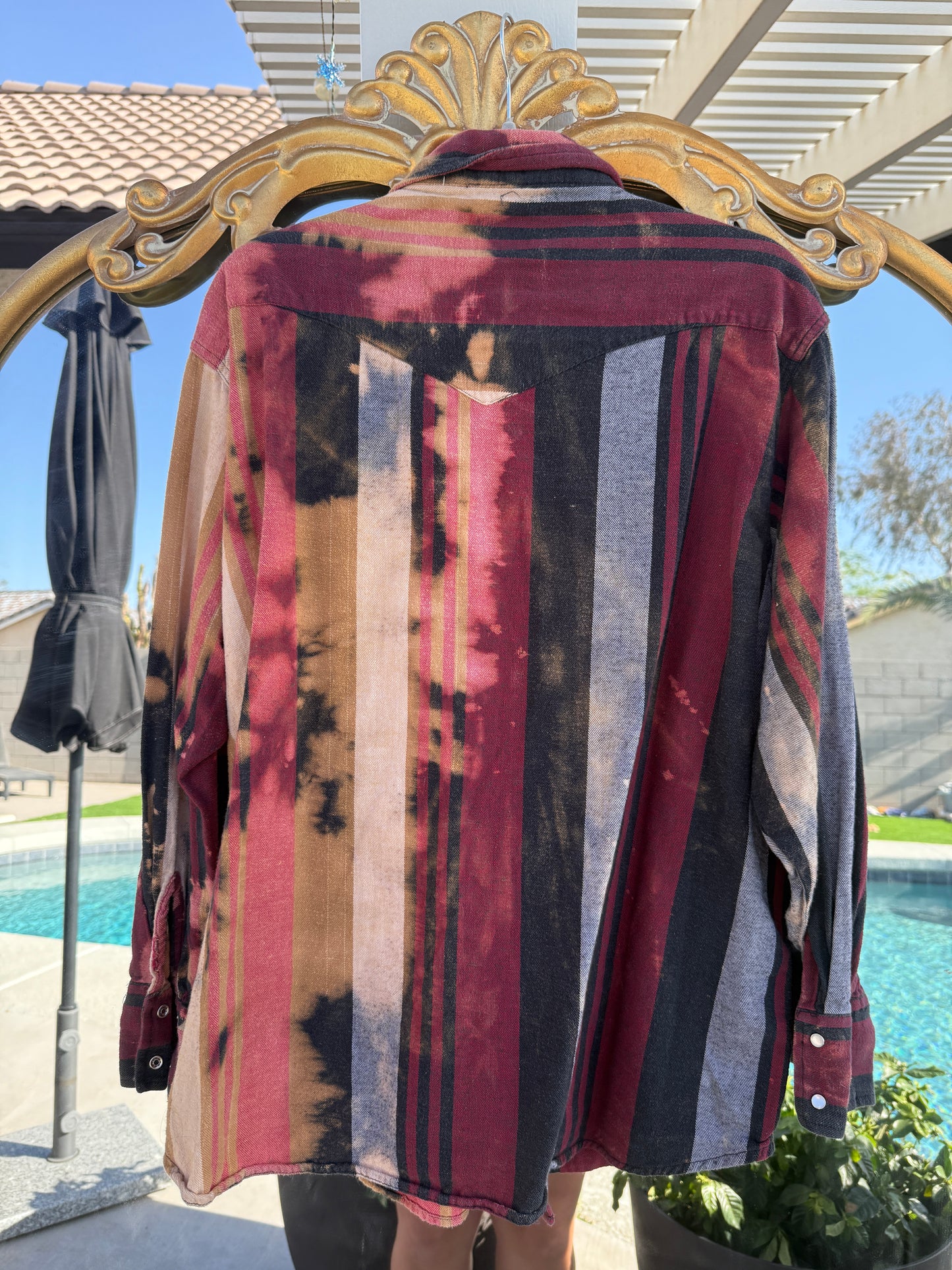 Wrangler Bleach Flannel
