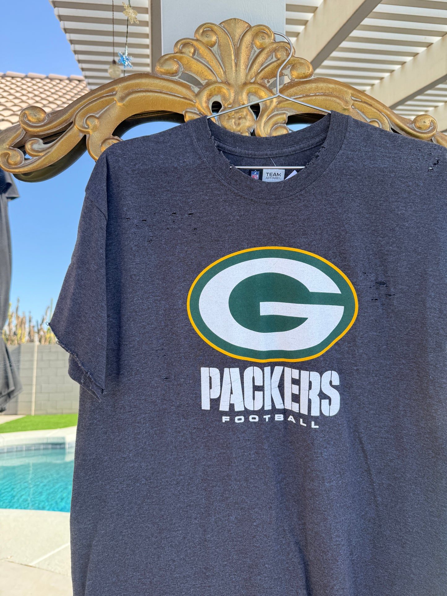 Distressed Packers Tee