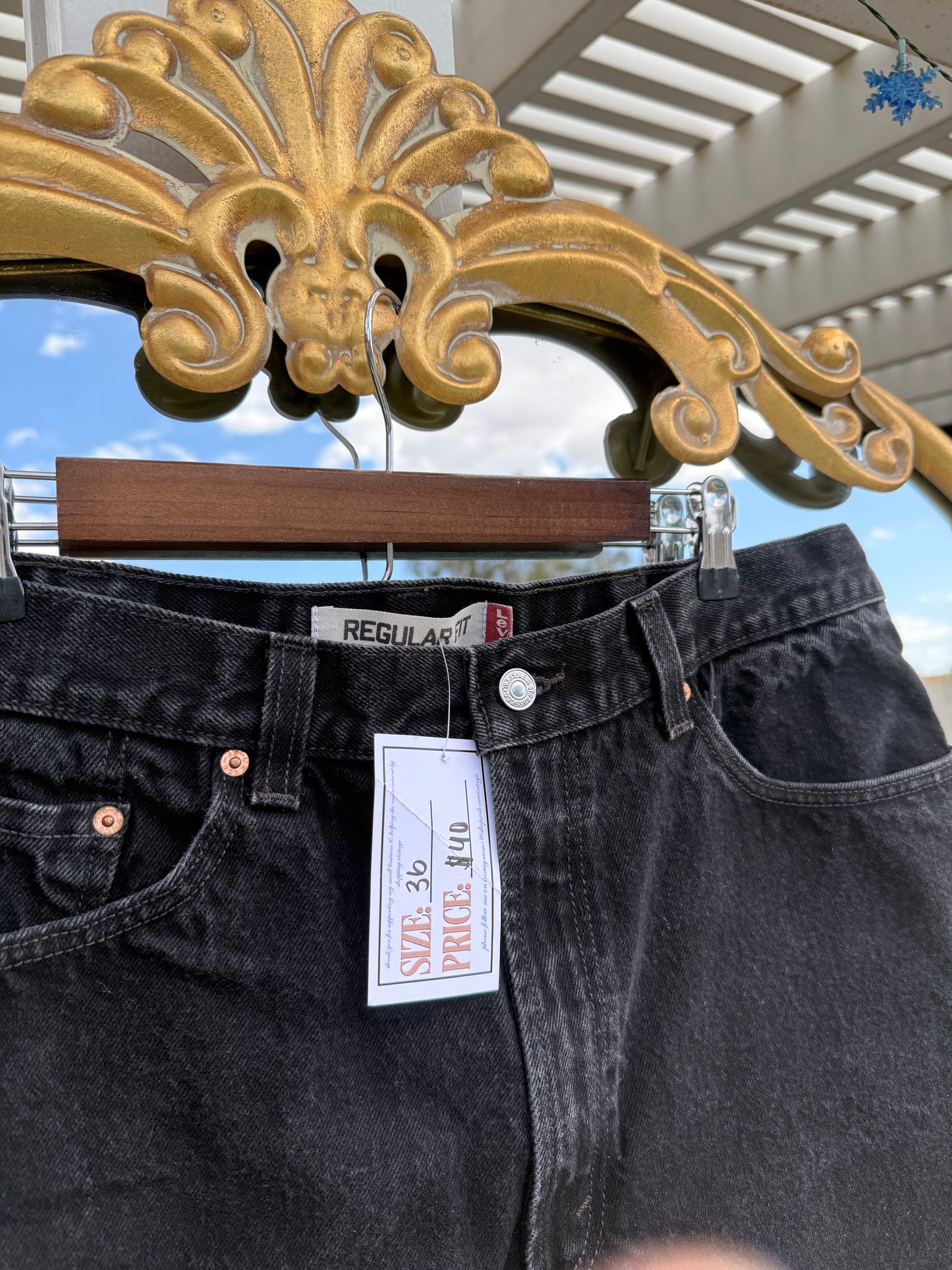 Vintage 505 Levi Shorts - 36