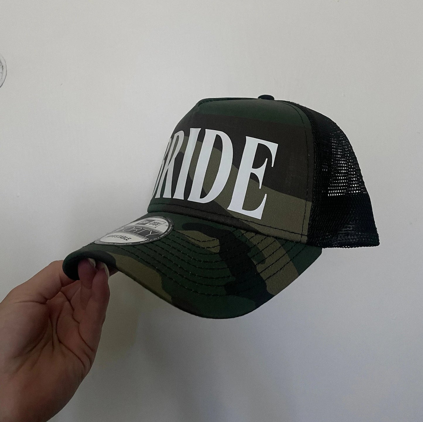 Bride Camo Trucker Hat