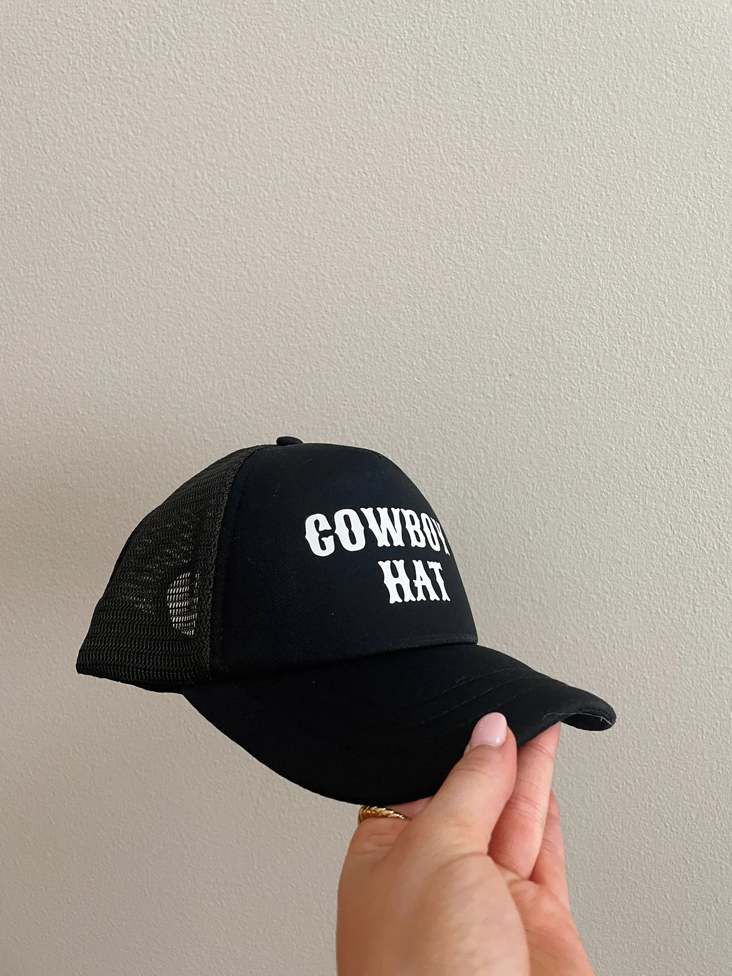 Cowboy Hat Trucker Hat
