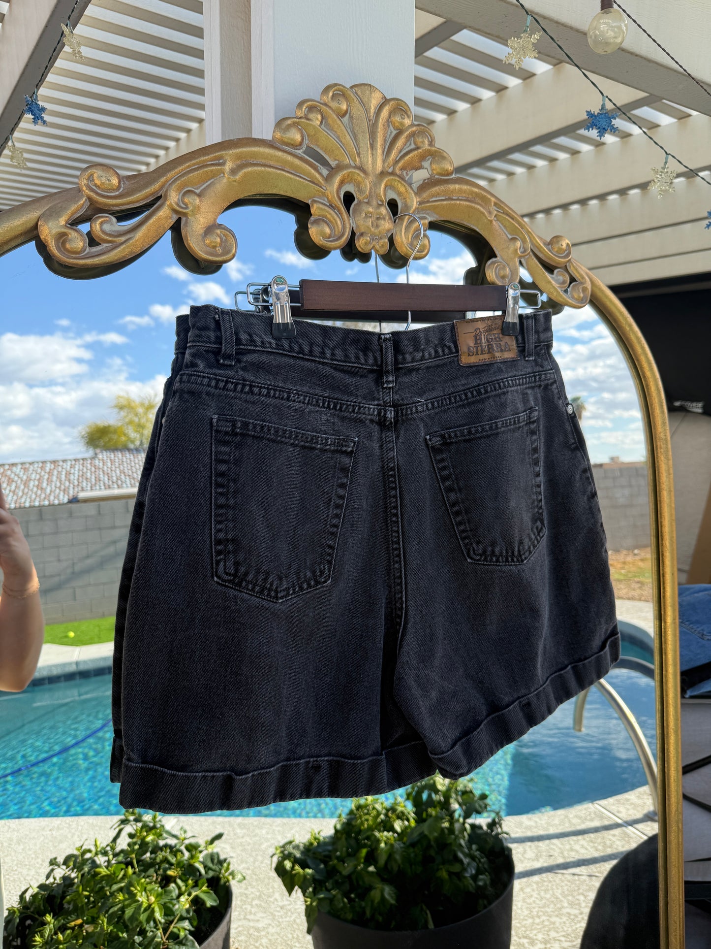 Vintage Dungaree Shorts - 31