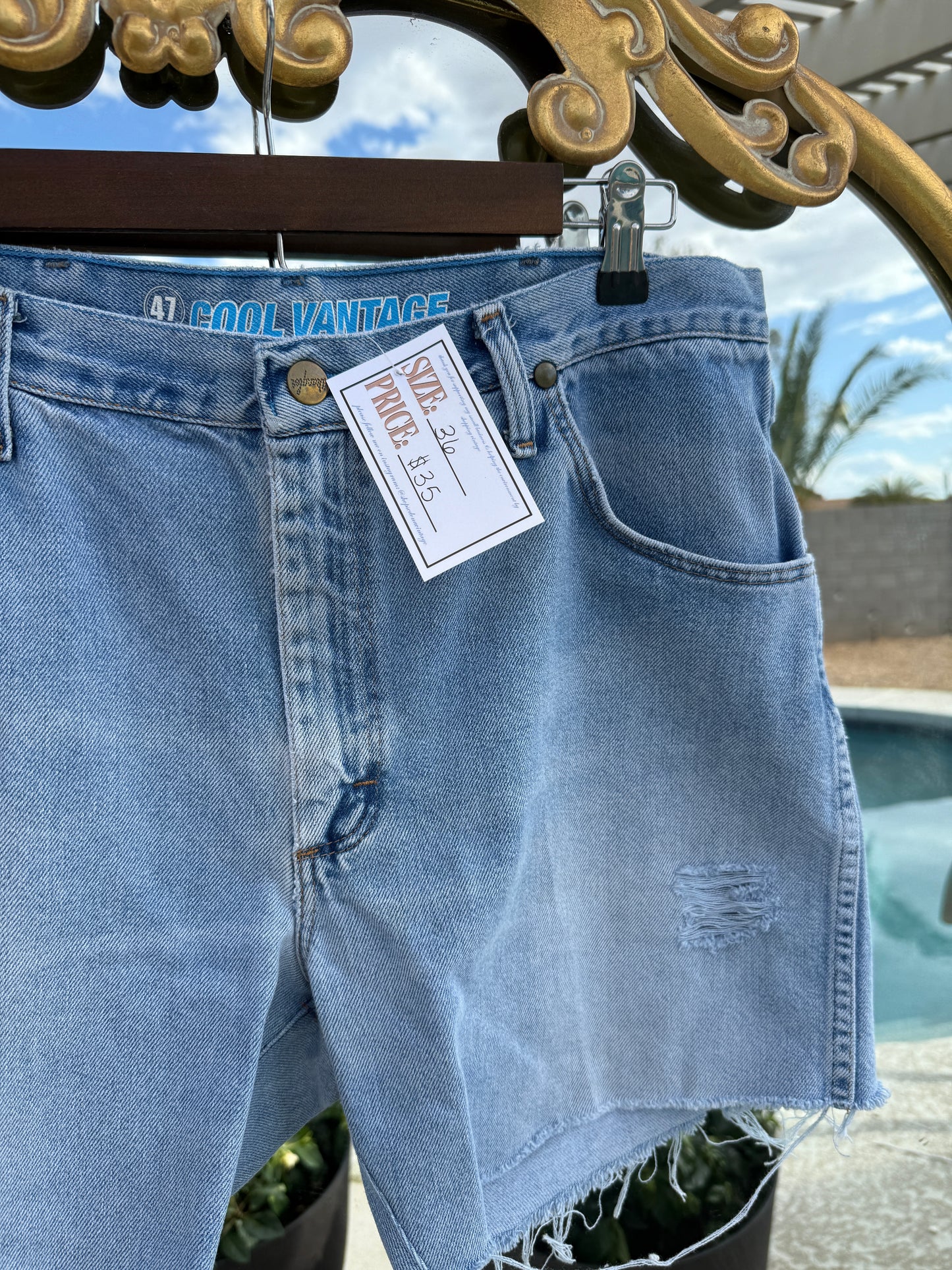 Vintage Wrangler Shorts - 36