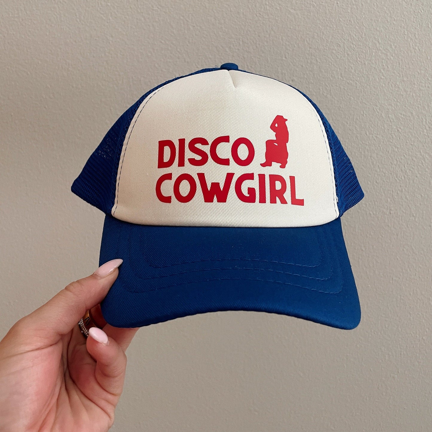 Disco Cowgirl Trucker Hat