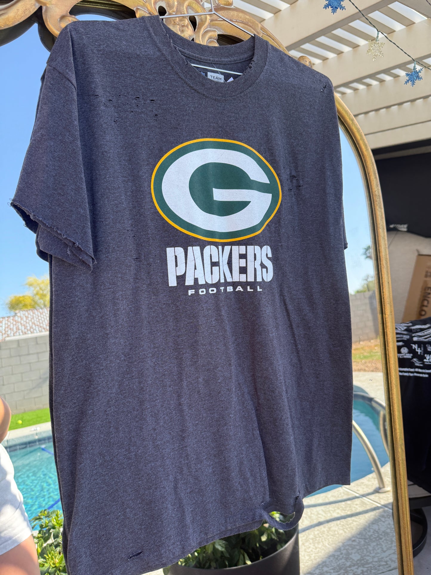Distressed Packers Tee