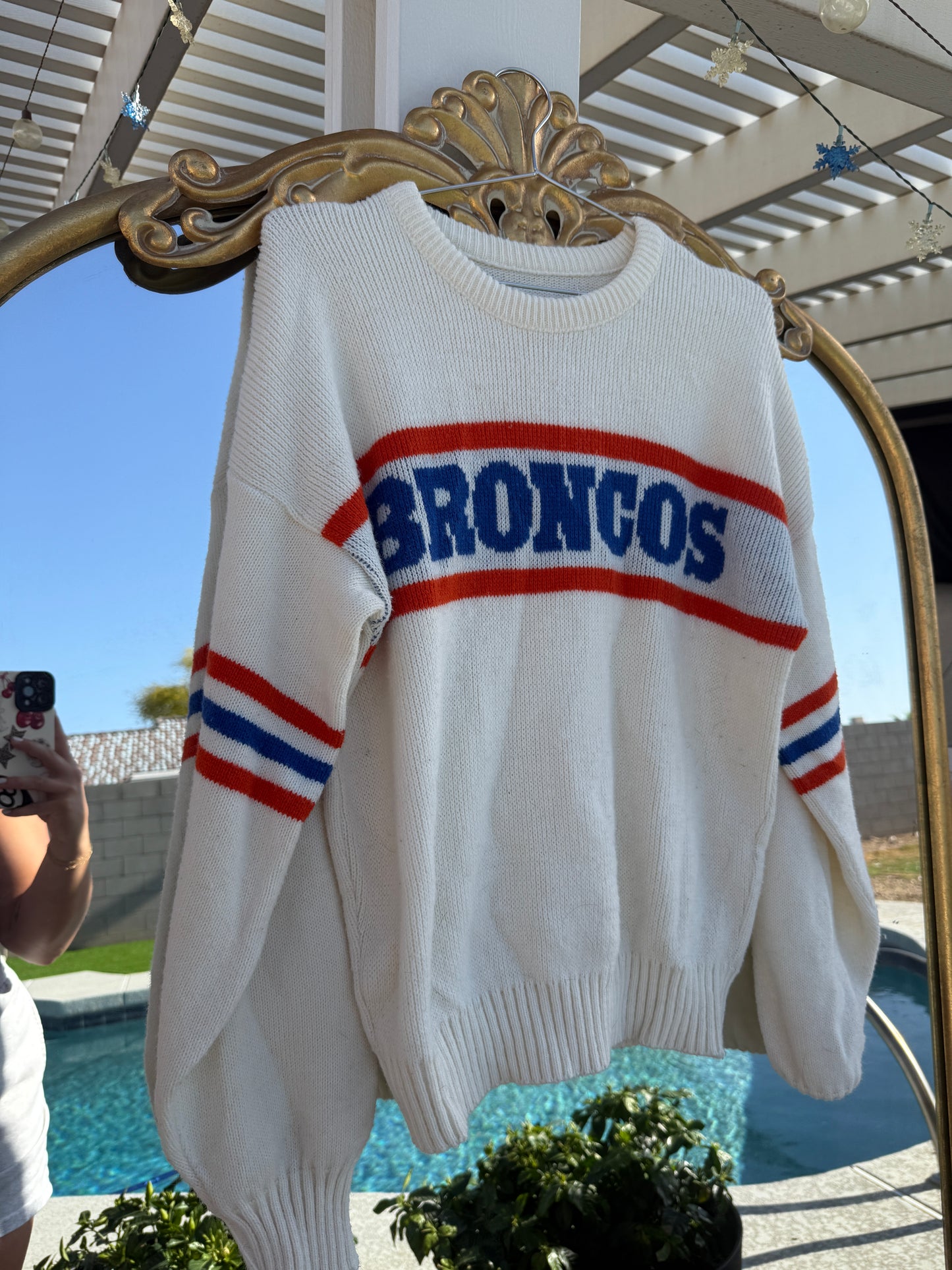 vintage broncos crewneck