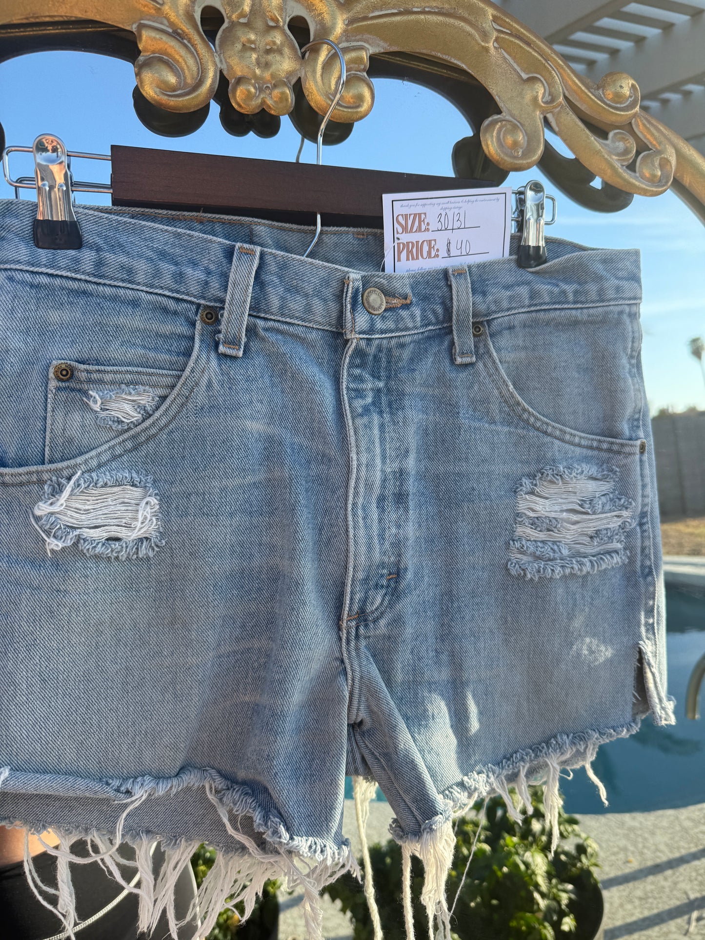 Vintage Wrangler Shorts - 30/31