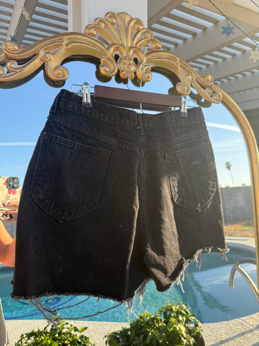 Vintage Black Shorts - 29