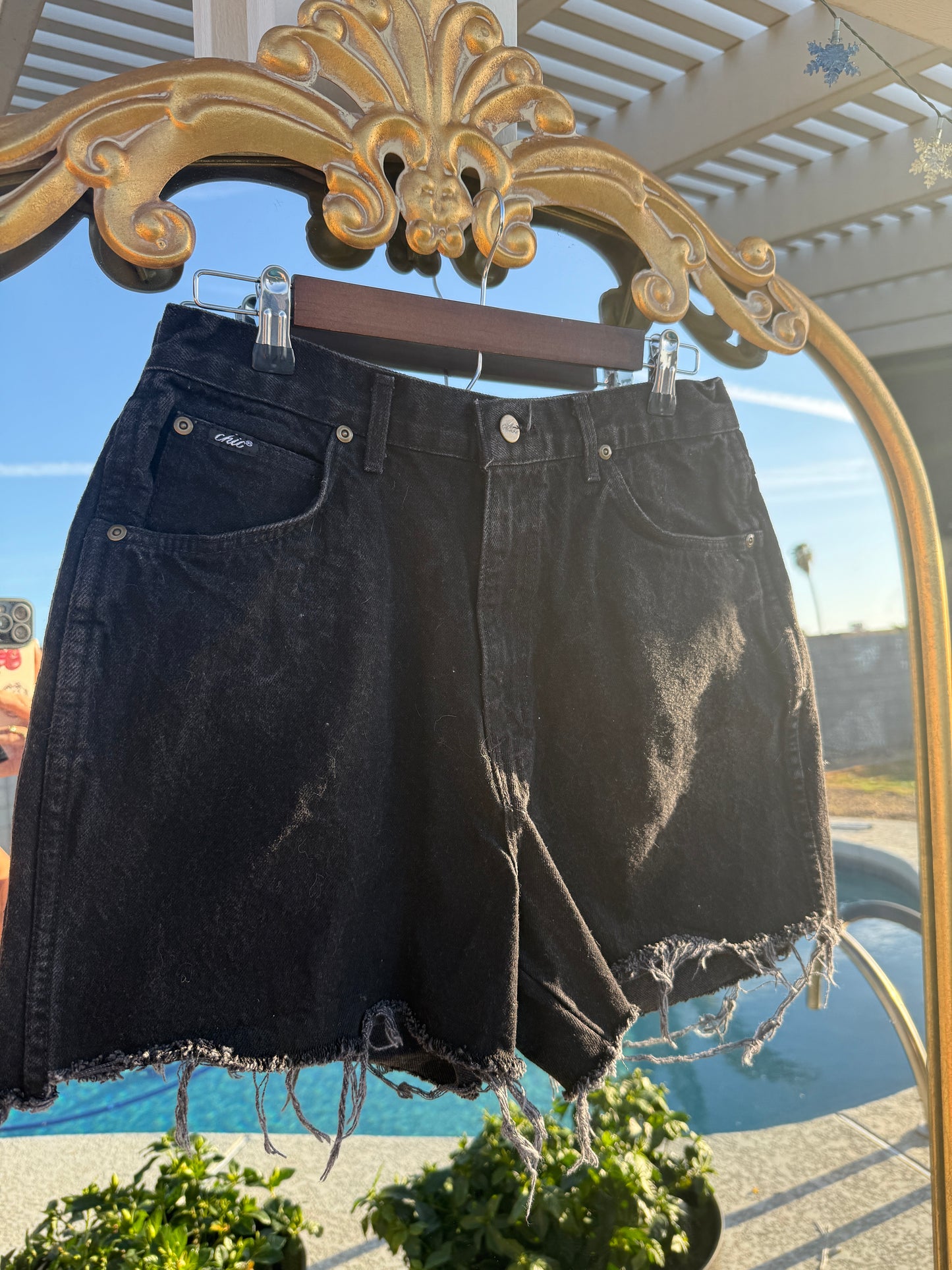Vintage Black Shorts - 29