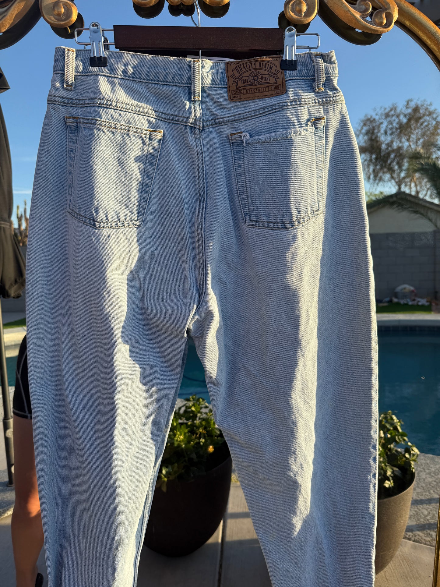 Vintage Dungaree Jeans - 28