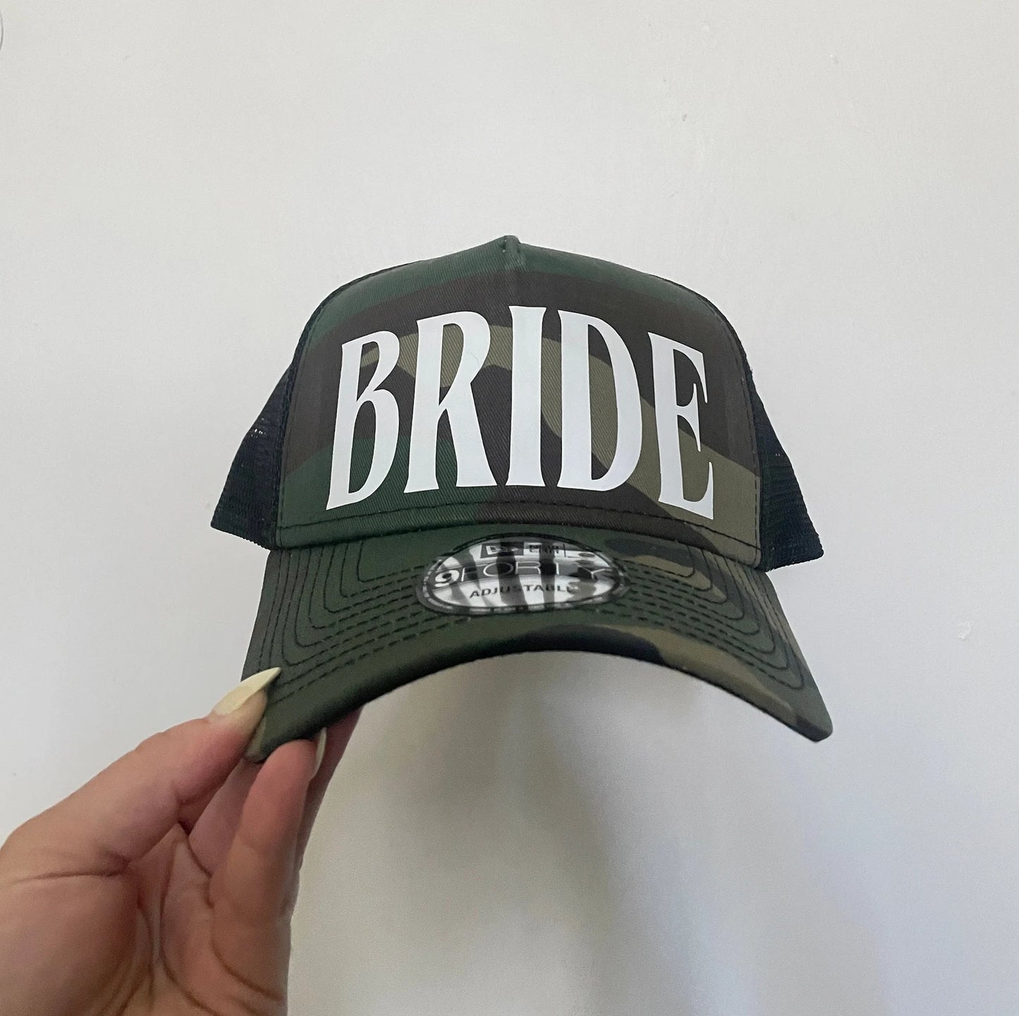 Bride Camo Trucker Hat