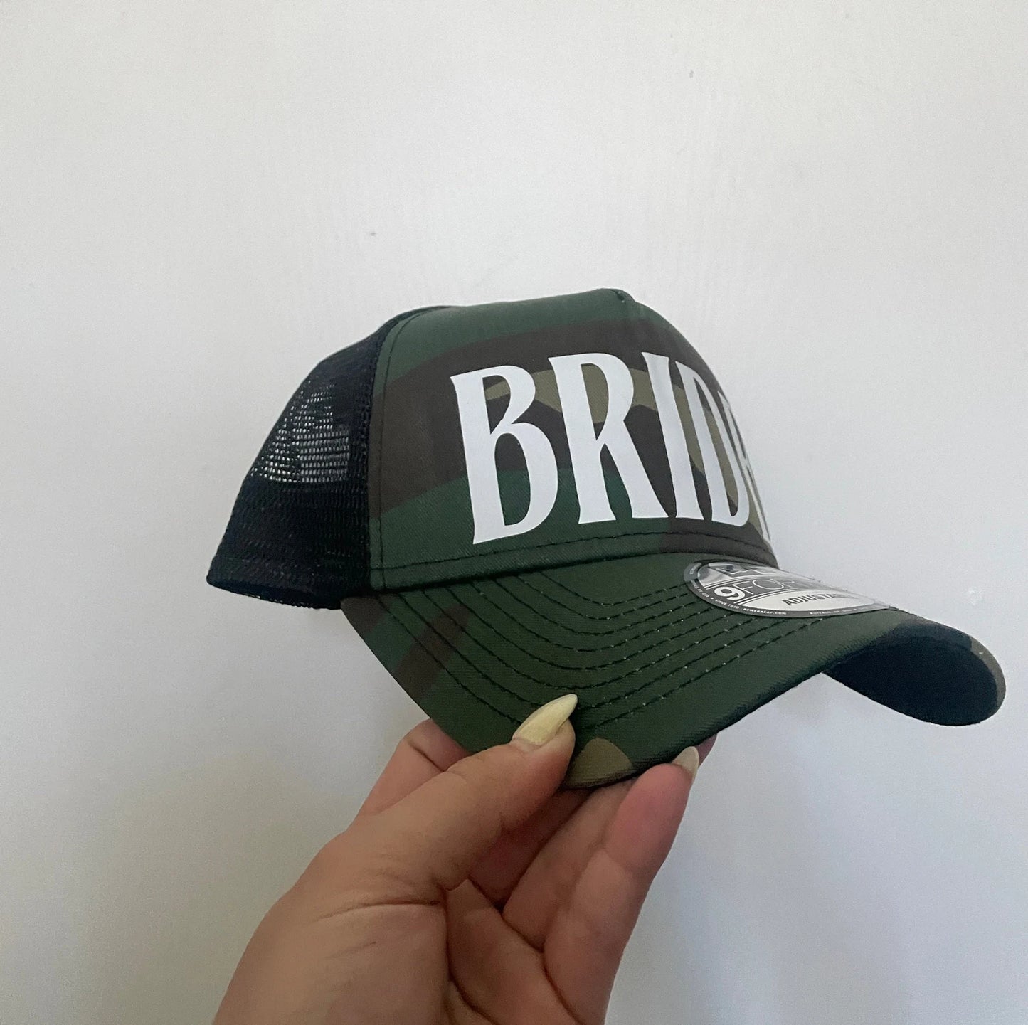 Bride Camo Trucker Hat