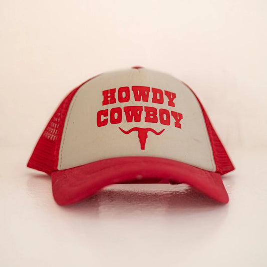 Howdy Cowboy Trucker Hat