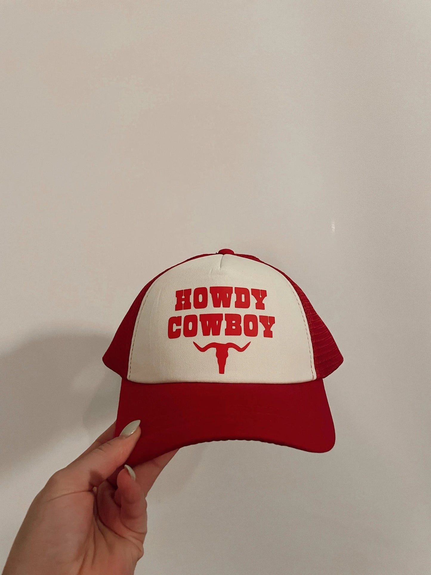 Howdy Cowboy Trucker Hat