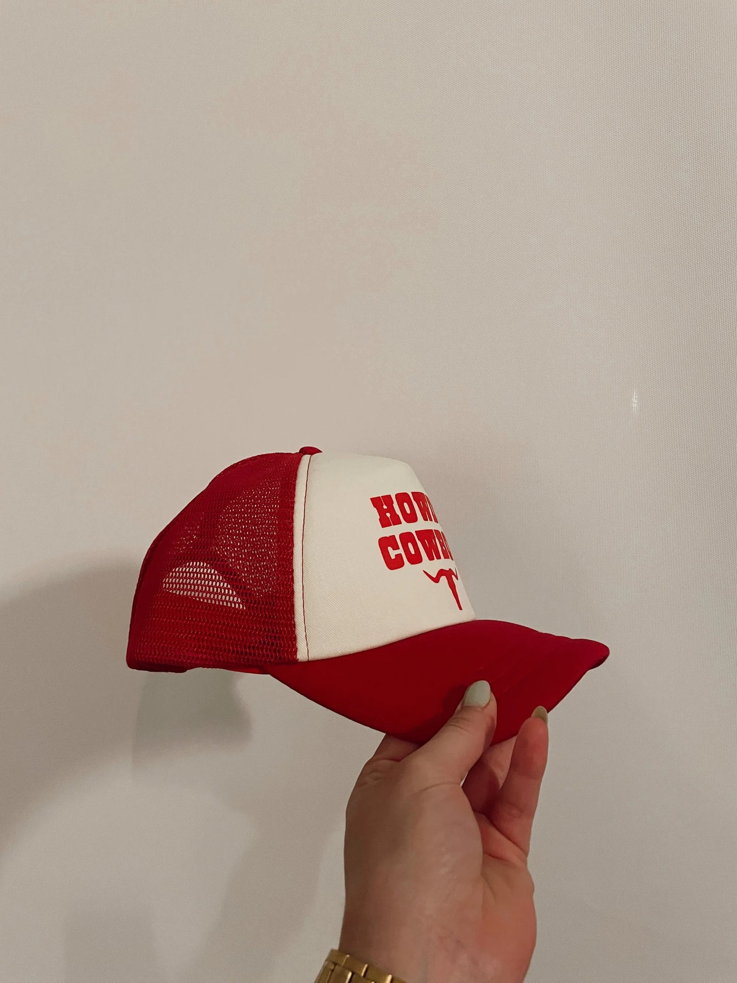 Howdy Cowboy Trucker Hat